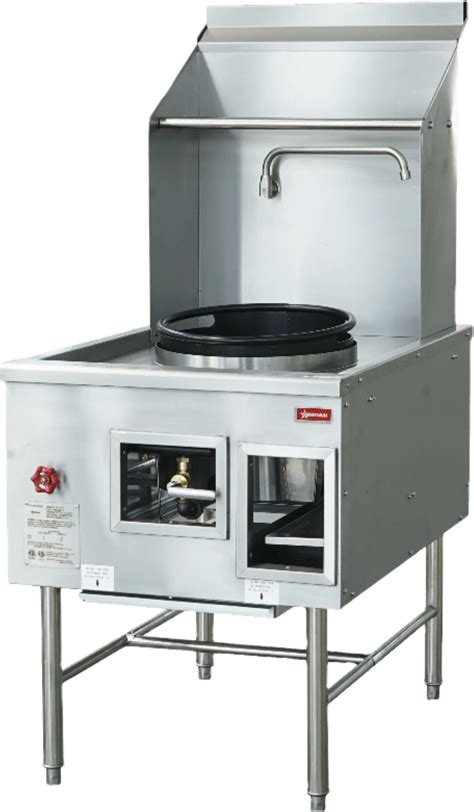natural gas wok range